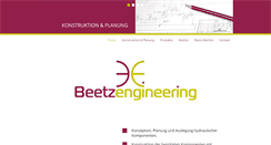 Desktop Screenshot of beetz.de