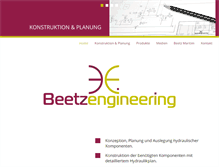 Tablet Screenshot of beetz.de